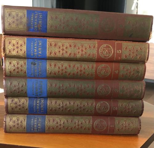 MUFASSAL OSMANLI TARİHİ .. Resimli – Haritalı .. 6 cilt - TAM Takım .. (1957-1963 .. İlk Baskı)