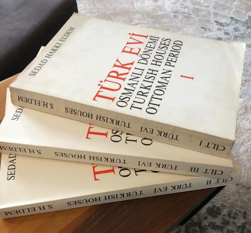 TÜRK EVİ Osmanlı Dönemi, Turkish Houses Ottoman Period 3 Cilt Takım